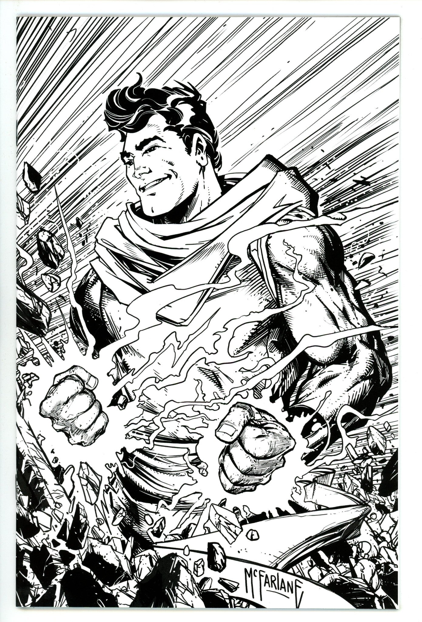 Fire Power 12 NM (9.4) (2021) McFarlane B&W Virgin Incentive Variant 