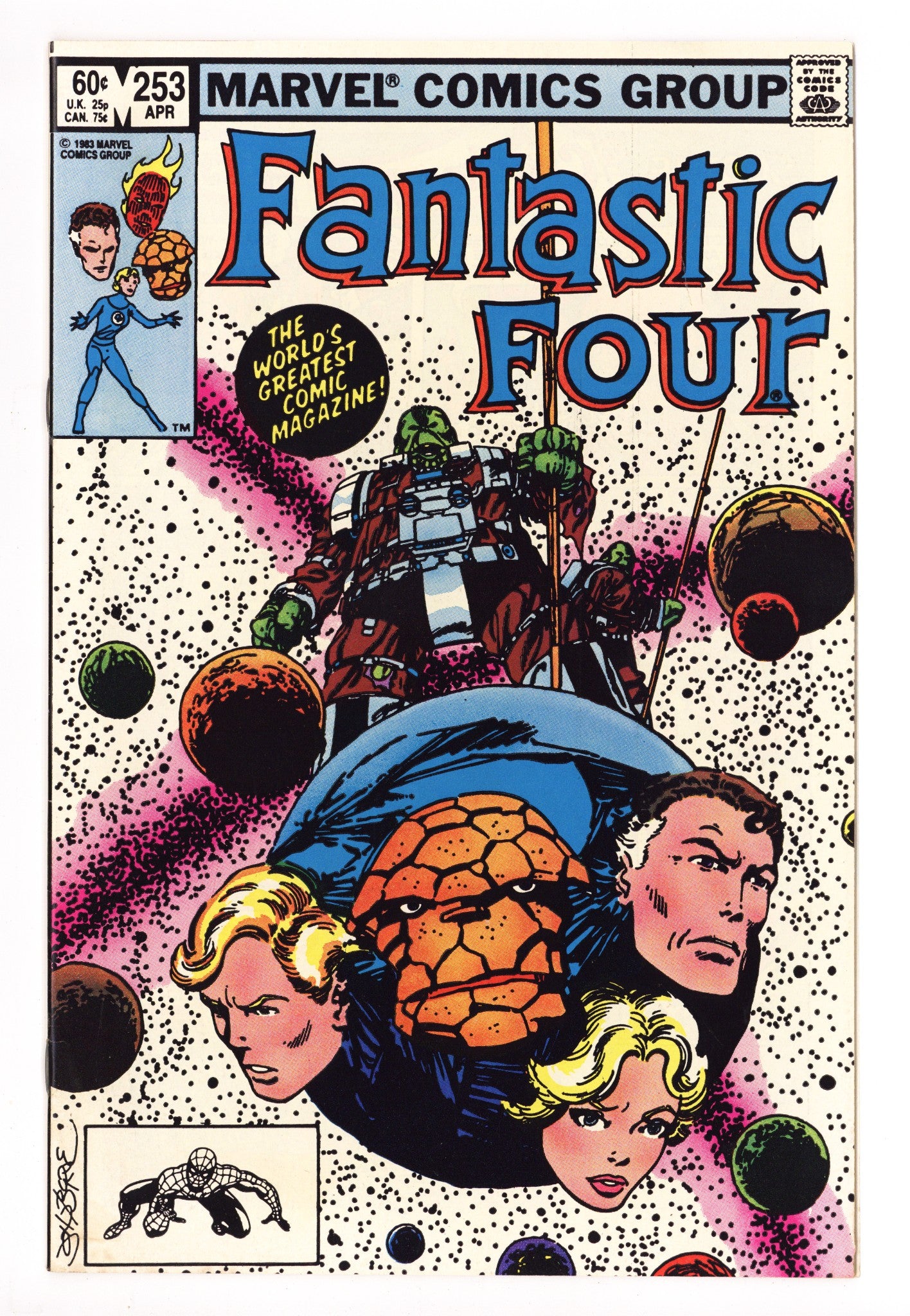 Fantastic Four Vol 1 253 Mid Grade (1983) 
