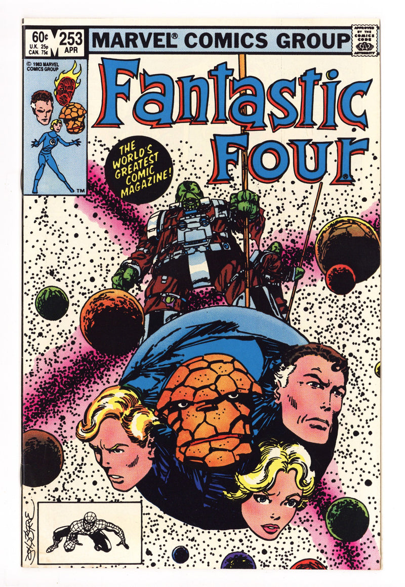 Fantastic Four Vol 1 253 Mid Grade (1983) 