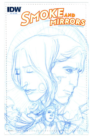Smoke and Mirrors 3 High Grade (2012) Browne Sketch Incentive Variant