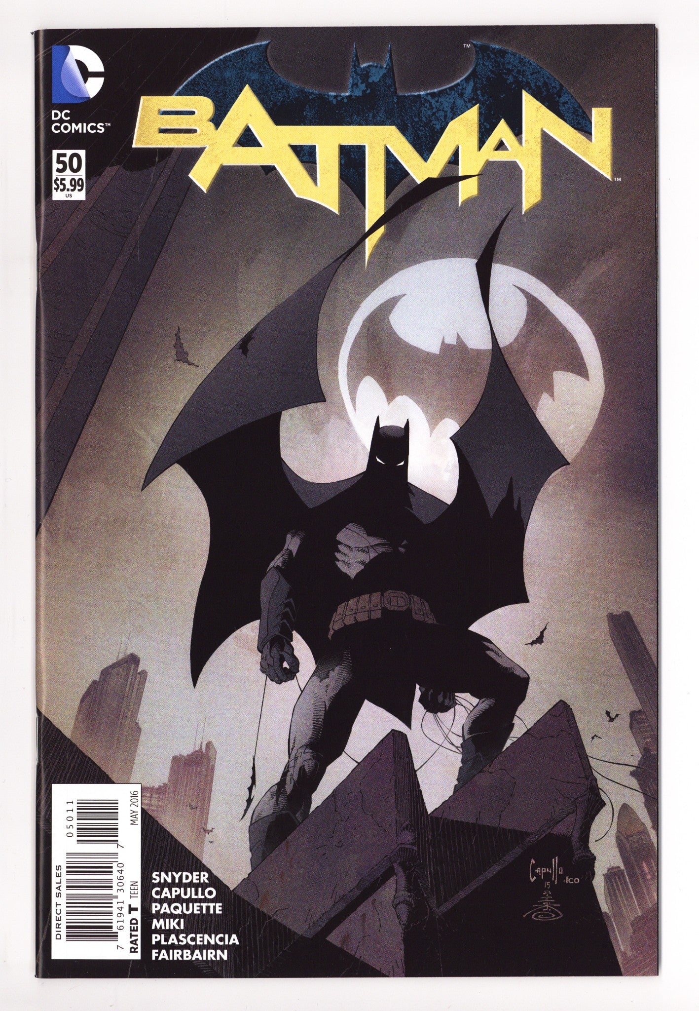 Batman Vol 2 50 High Grade (2016) 