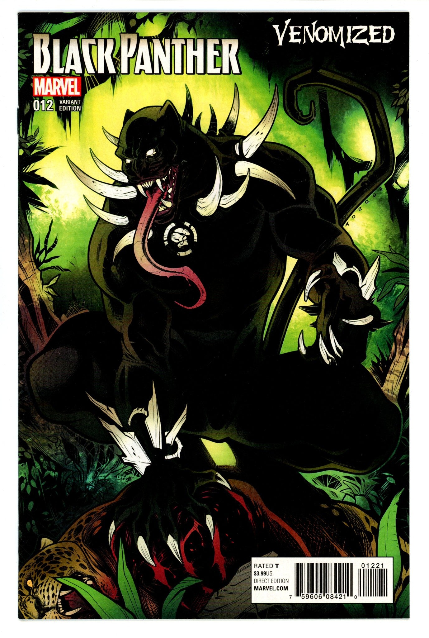 Black Panther Vol 6 12 High Grade (2017) Torque Variant 