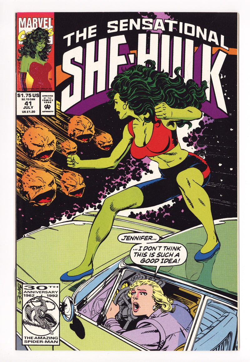 The Sensational She-Hulk 41 VF+ (8.5) (1992) 