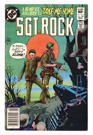 Sgt. Rock Vol 1 364  Low Grade   (1982)     Newsstand