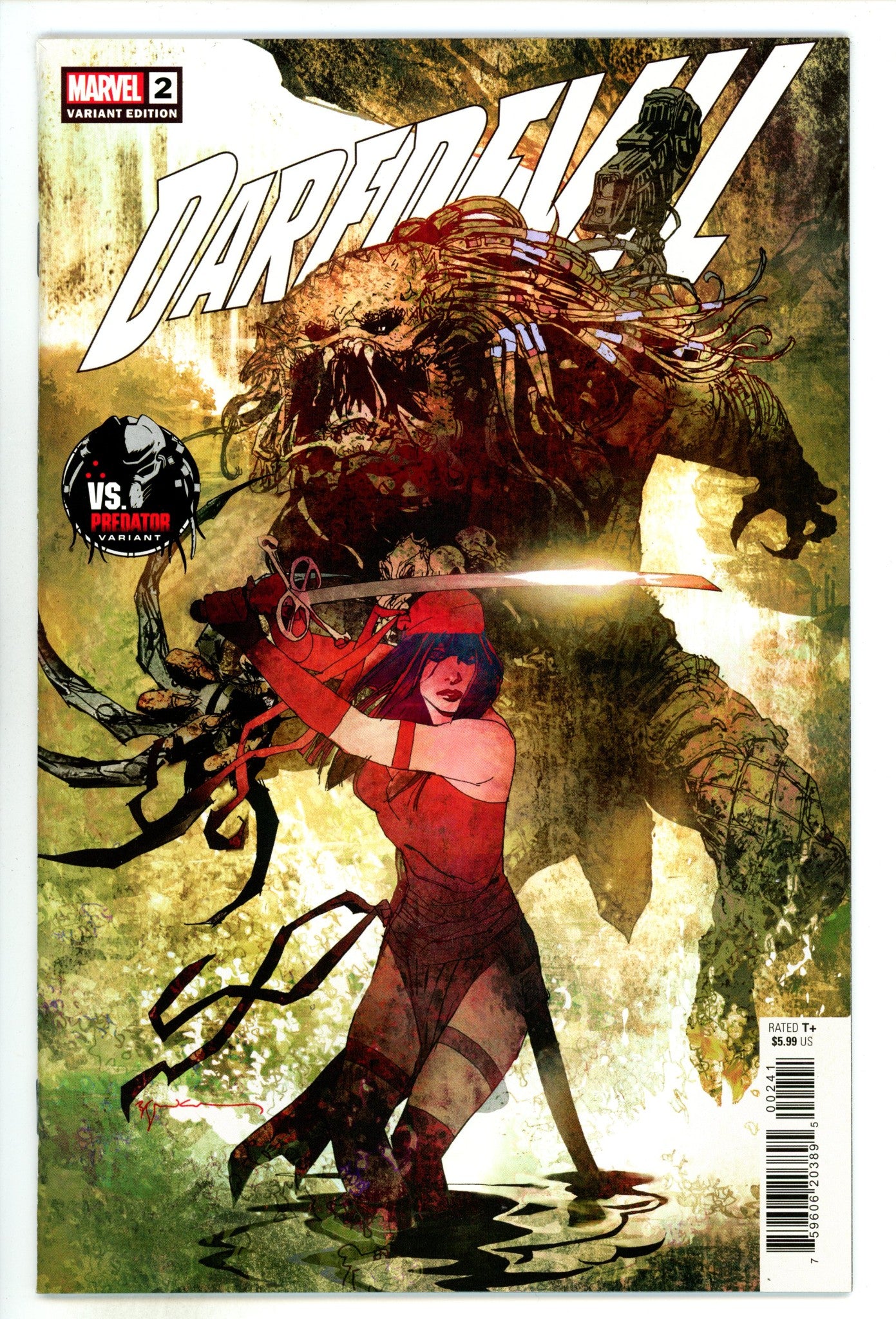 Daredevil Vol 7 2 (650) High Grade (2022) Sienkiewicz Variant 