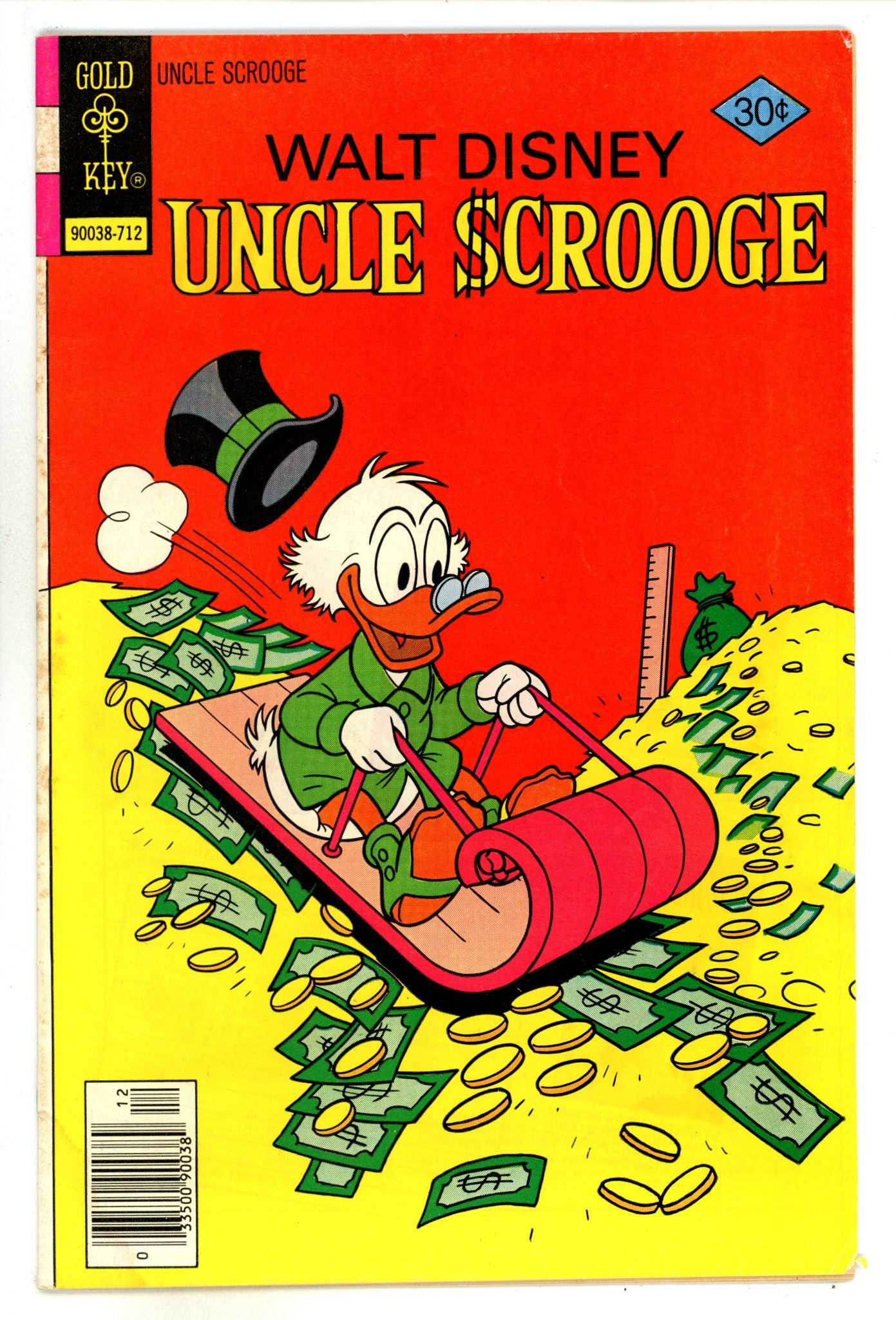 Walt Disney Uncle Scrooge 147 Low Grade (1977) 