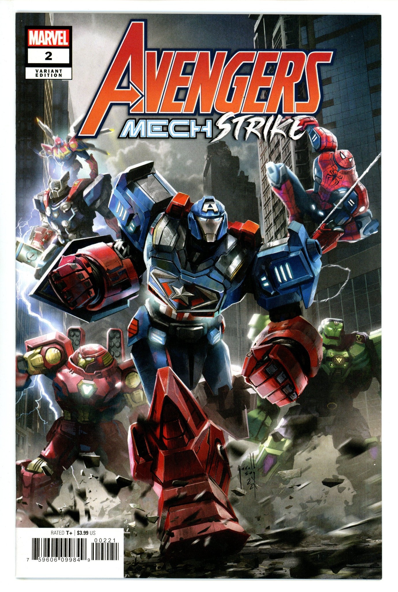 Avengers: Mech Strike 2 Sng Variant (2021)
