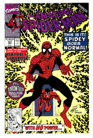 The Amazing Spider-Man Vol 1 341 VF+ (8.5) (1990)