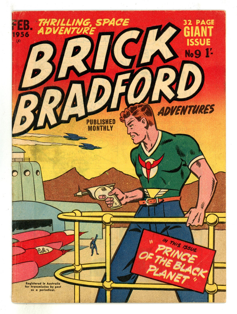 Brick Bradford Adventures 9 VG/FN (5.0) (1956) 