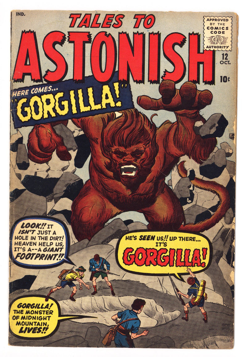 Tales to Astonish Vol 1 12 VG+ (4.5) (1960) 