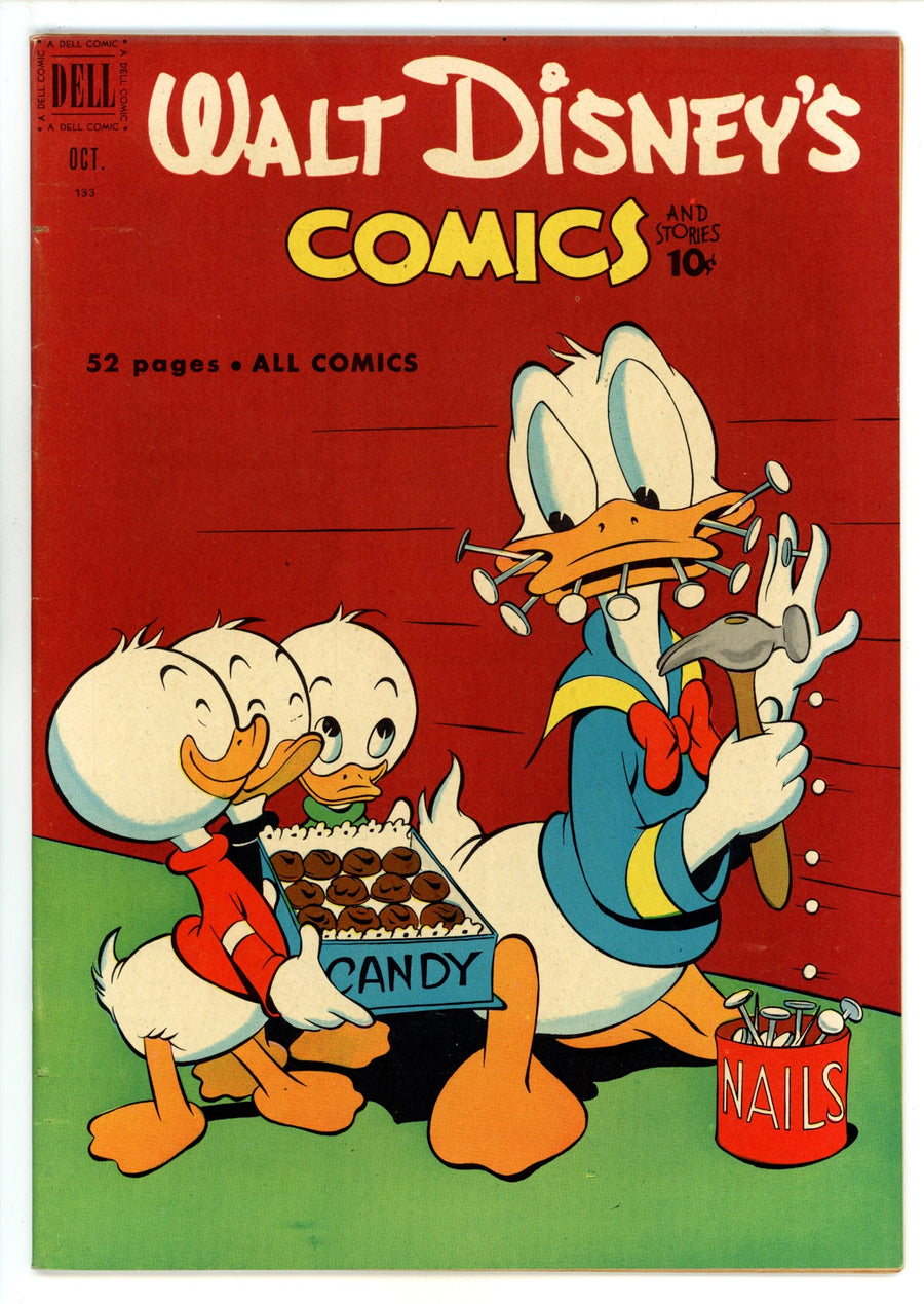 Walt Disney's Comics and Stories Vol 12 1 (133) VF+ (8.5) (1951) 