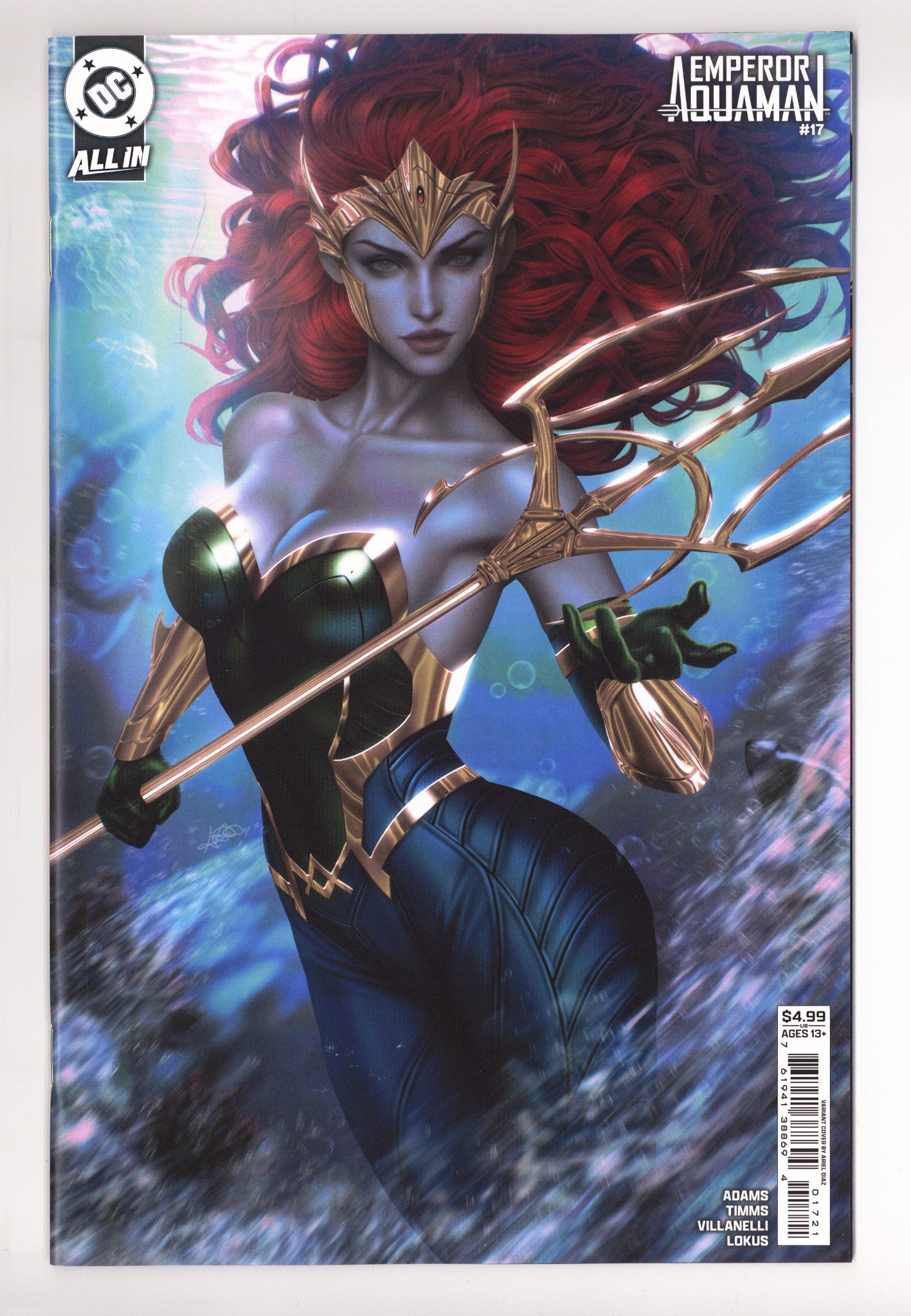 Emperor Aquaman 17 Diaz Variant (2026)