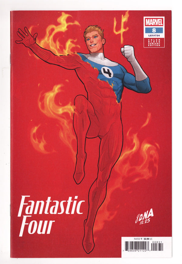 Fantastic Four Vol 8 8 Nakayama Color Block Red Variant (2026)