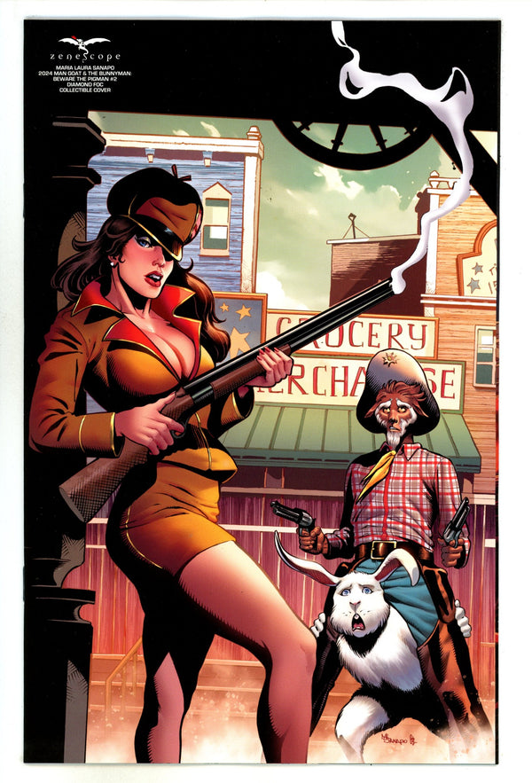 Man Goat & Bunnyman Beware The Pigman 2 Sanapo Incentive Variant NM- (2024)