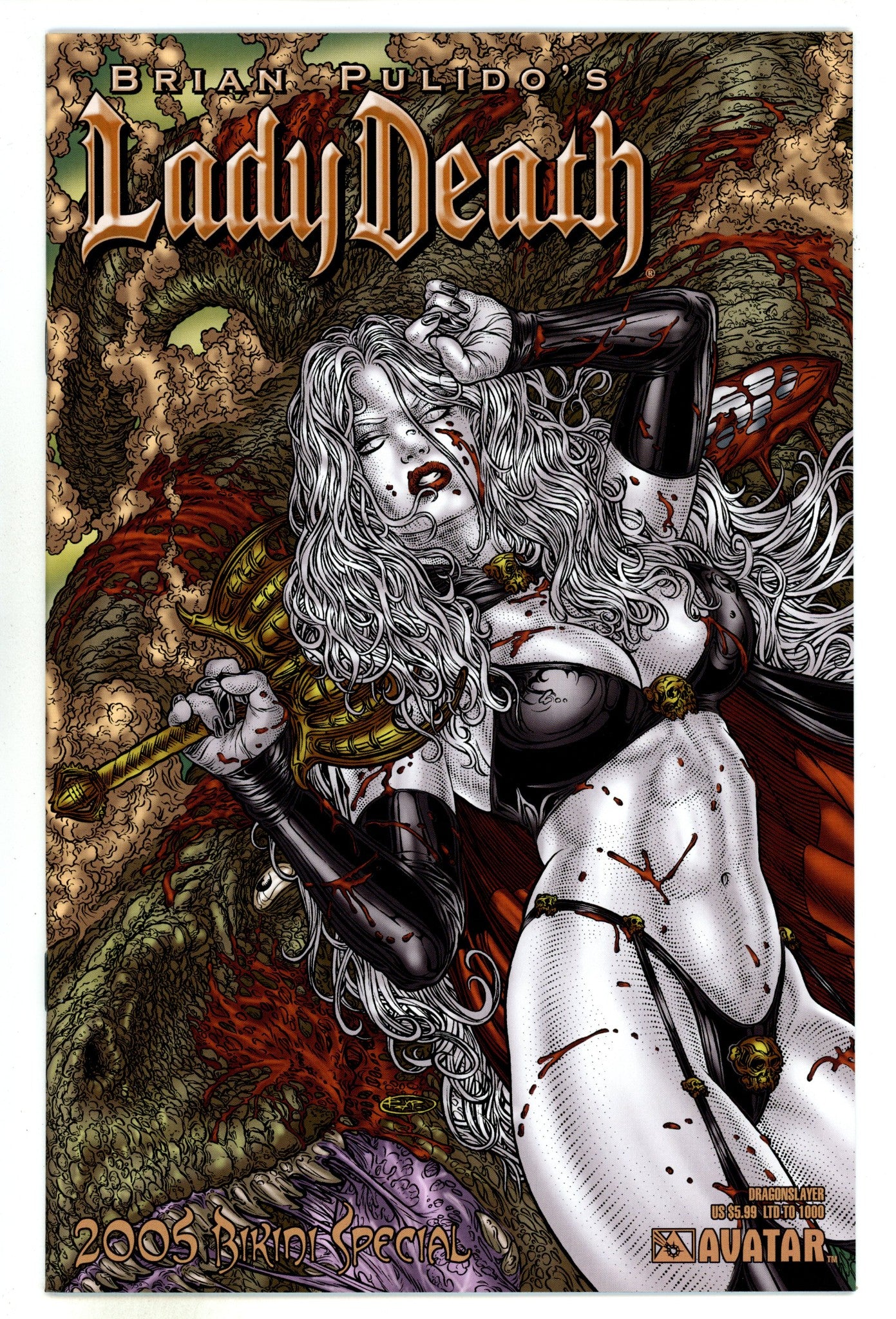 Brian Pulido's Lady Death: 2005 Bikini Special [nn] NM- (9.2) (2005) Ryp Variant 