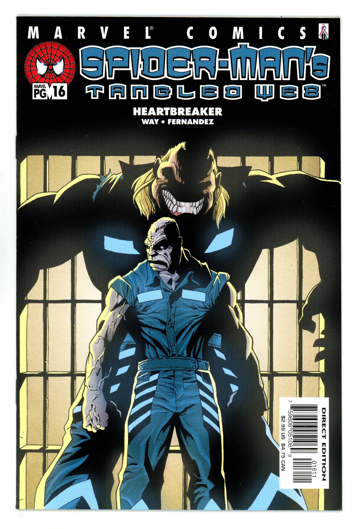 Spider-Man's Tangled Web 16 High Grade (2002) 