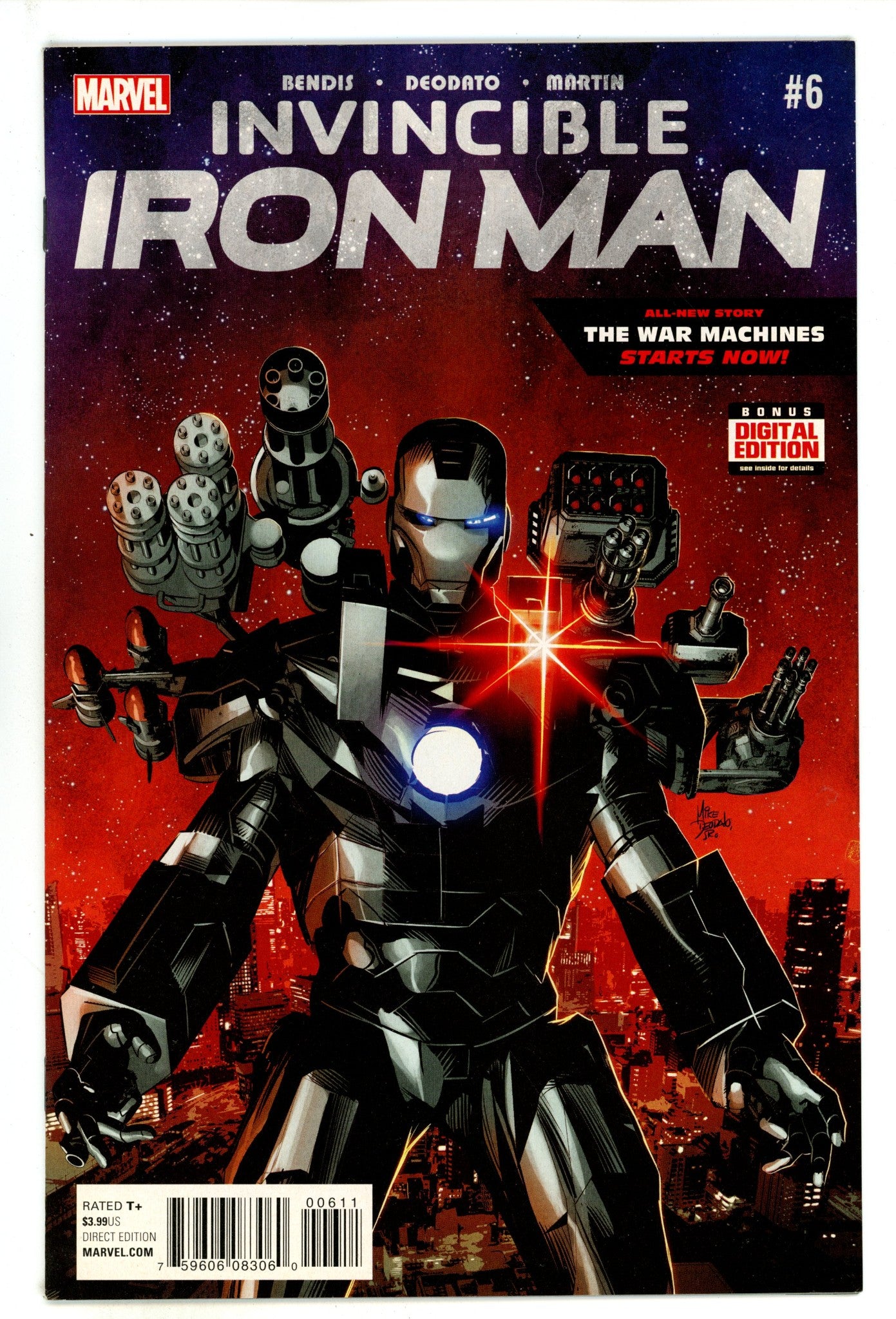 Invincible Iron Man Vol 2 6 High Grade (2016) 