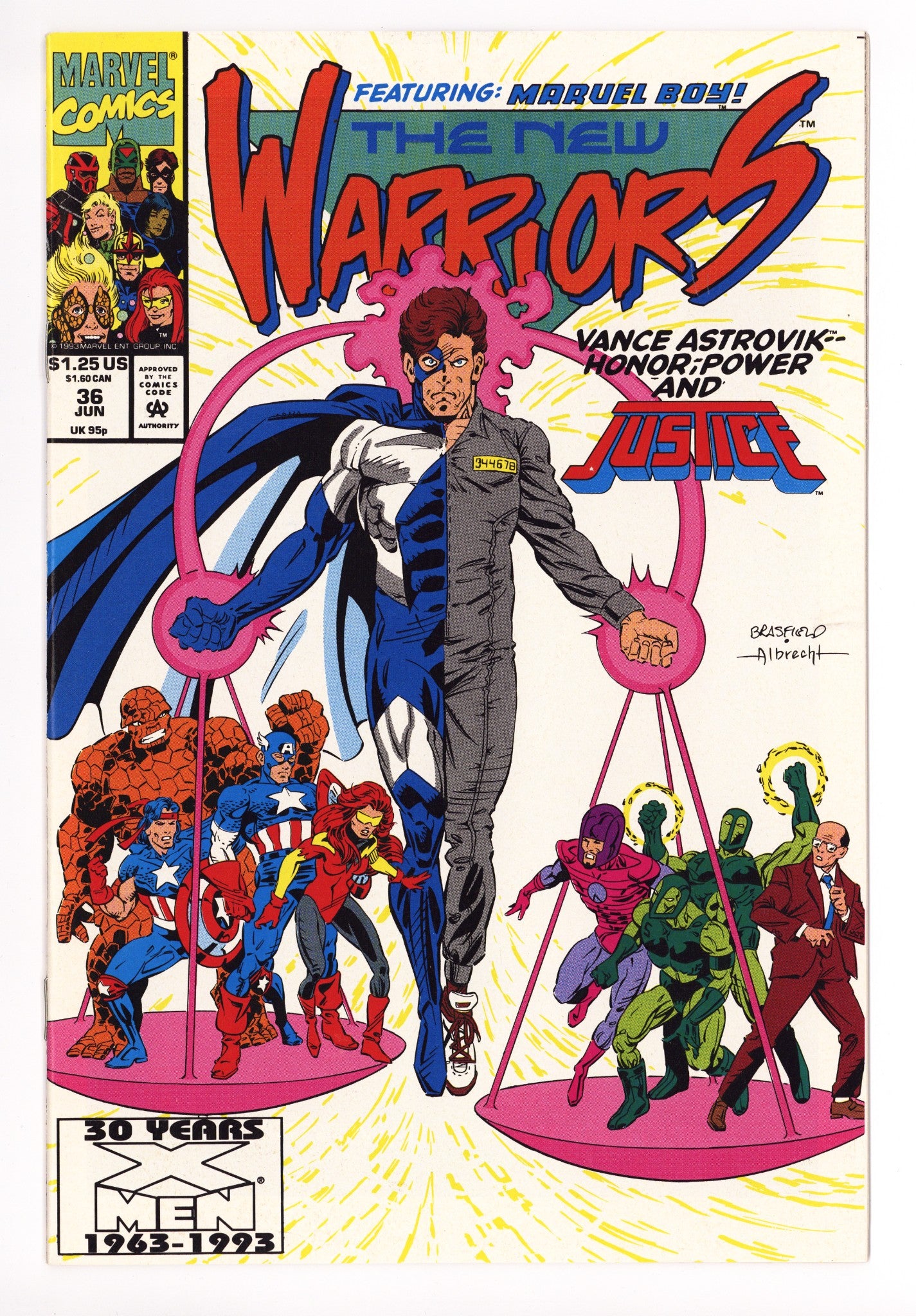 The New Warriors Vol 1 36 High Grade (1993) 