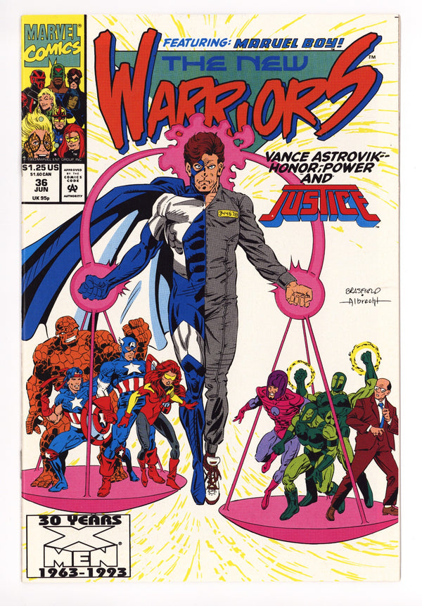 The New Warriors Vol 1 36 High Grade (1993)