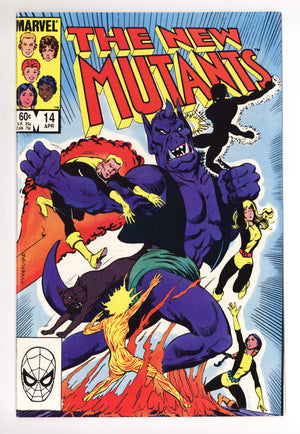 The New Mutants Vol 1 14 NM- (9.2) (1984)