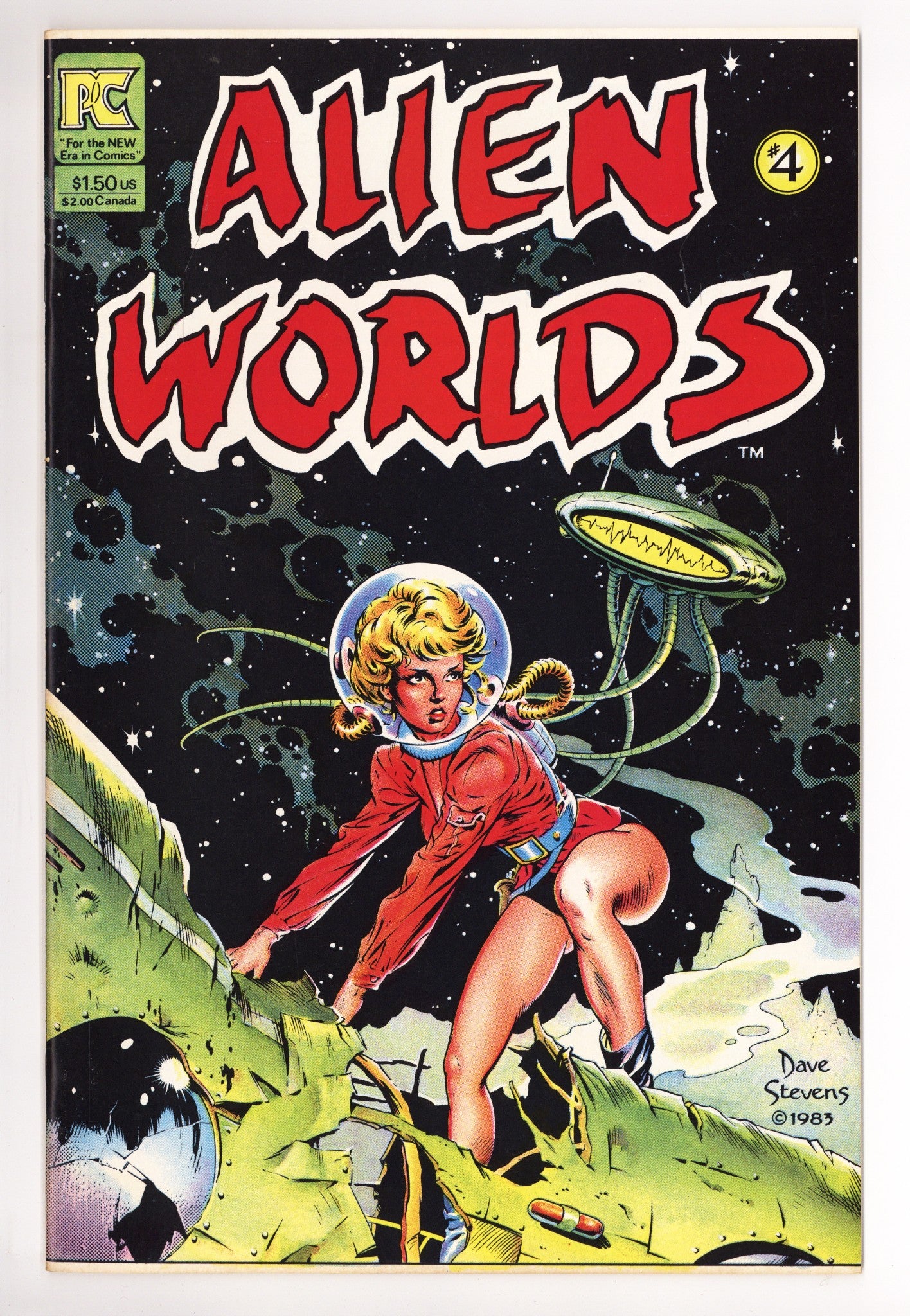 Alien Worlds 4 FN/VF (7.0) (1983) 