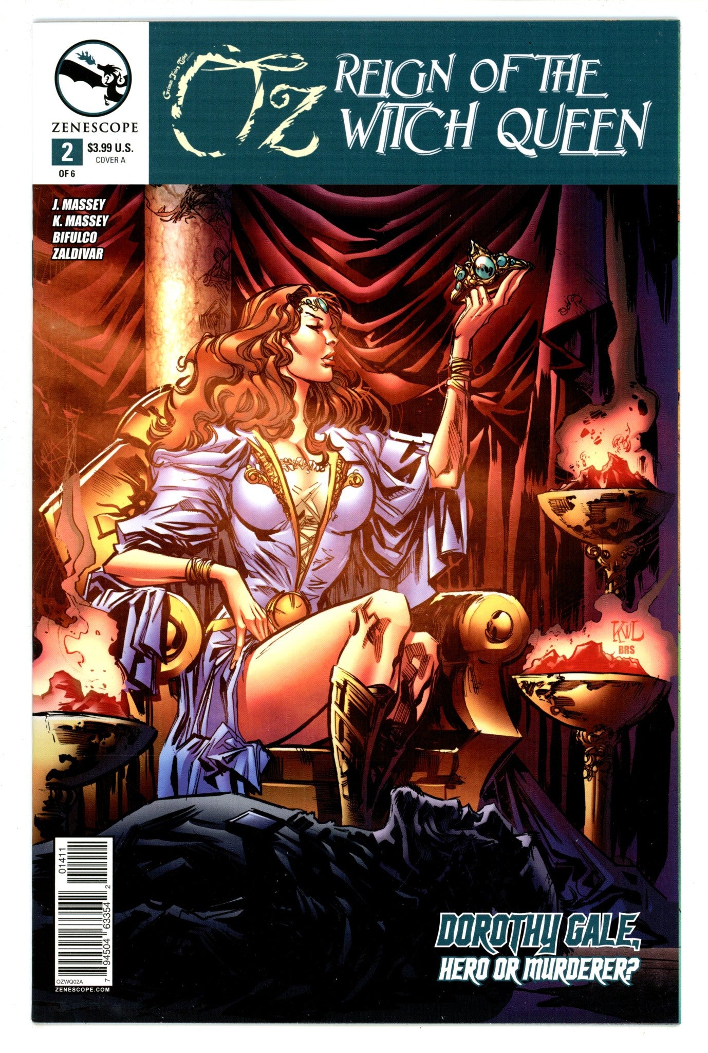 Grimm Fairy Tales Presents Oz: Reign of the Witch Queen 2 High Grade (2015) 