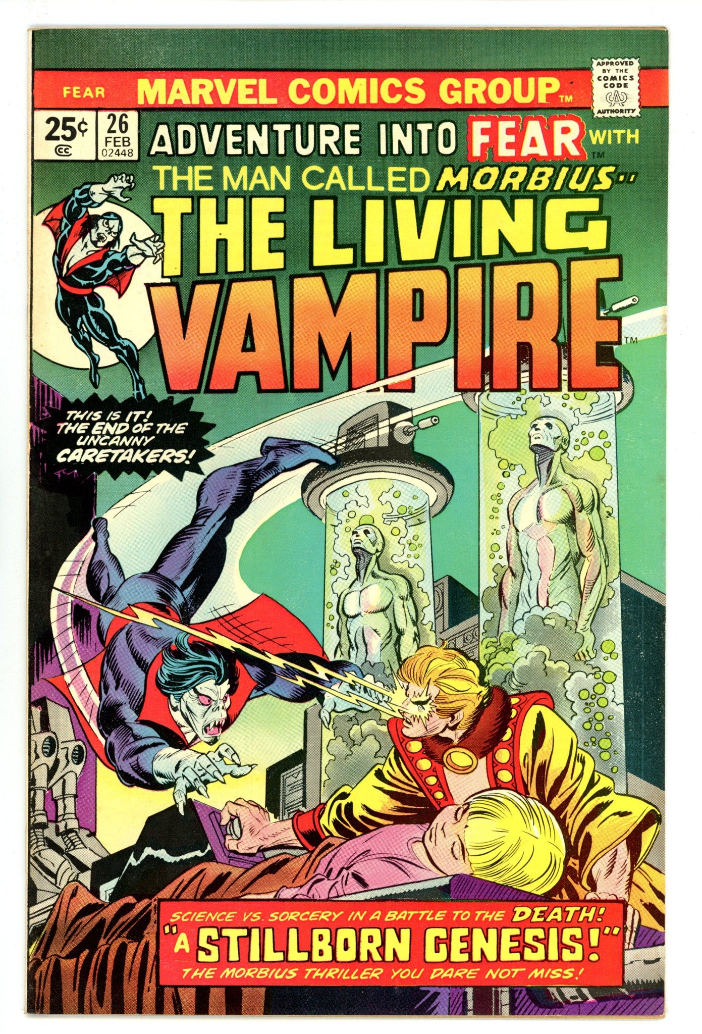 Fear   26  FN/VF (7.0)   (1975)        