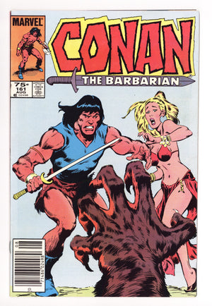 Conan the Barbarian Vol 1 161 Mid Grade (1984) Canadian Price Variant