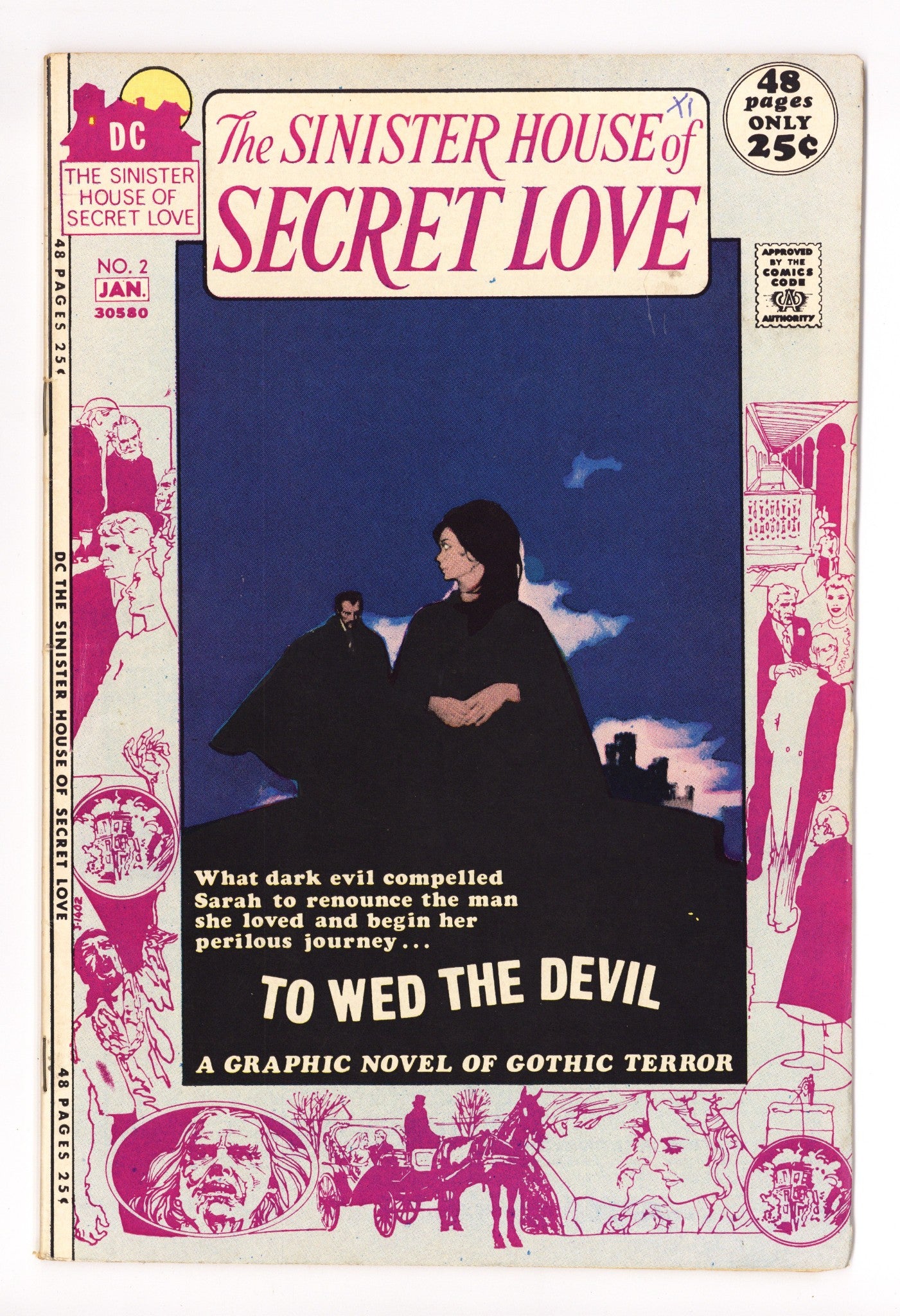 The Sinister House of Secret Love 2 FN+ (6.5) (1971) 
