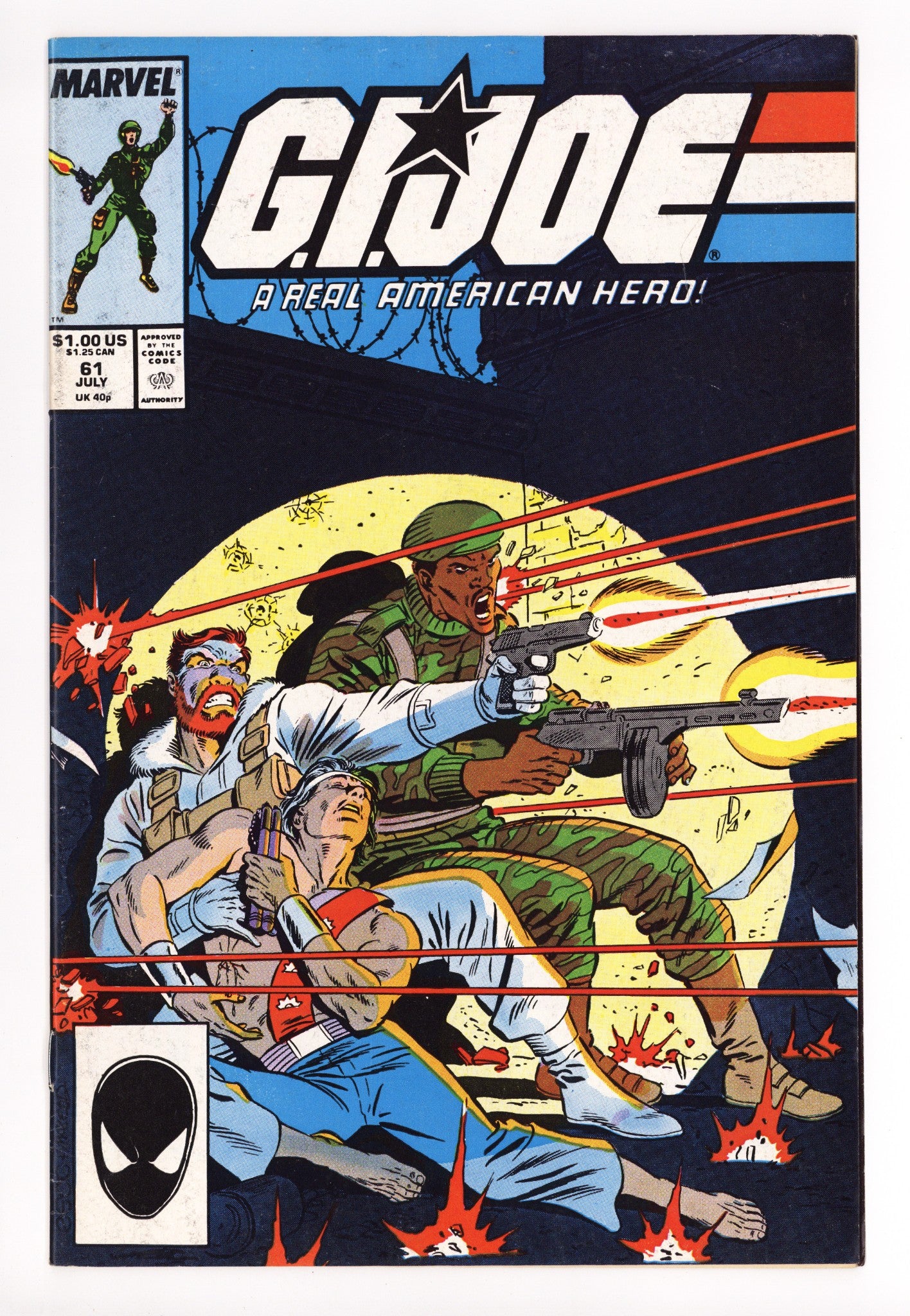 G.I. Joe, A Real American Hero 61 Low Grade (1987) 