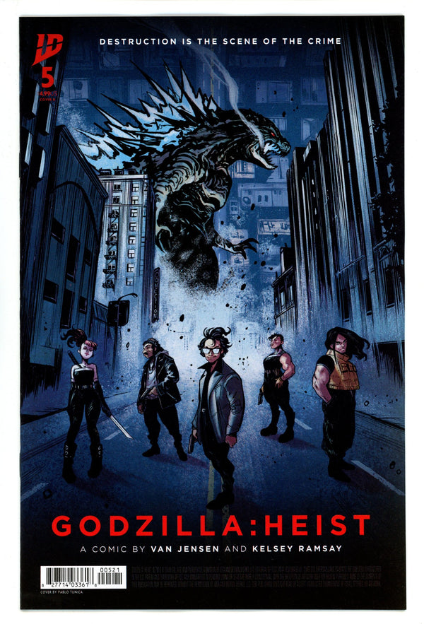 Godzilla: Heist 5 Tunica Homage Variant (2025)