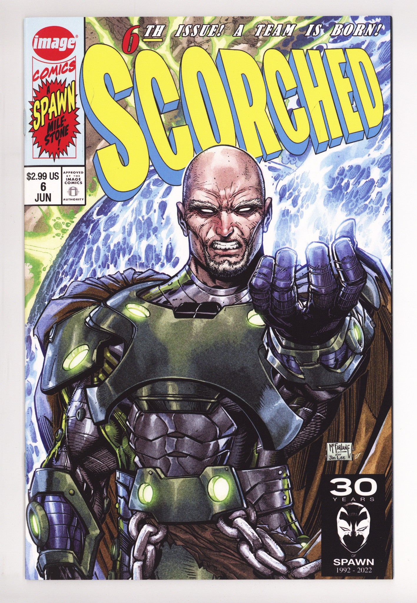 The Scorched 6 High Grade (2022) McFarlane Variant 