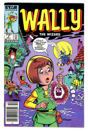 Wally the Wizard 7 VG+ (4.5) (1985) Canadian Price Variant