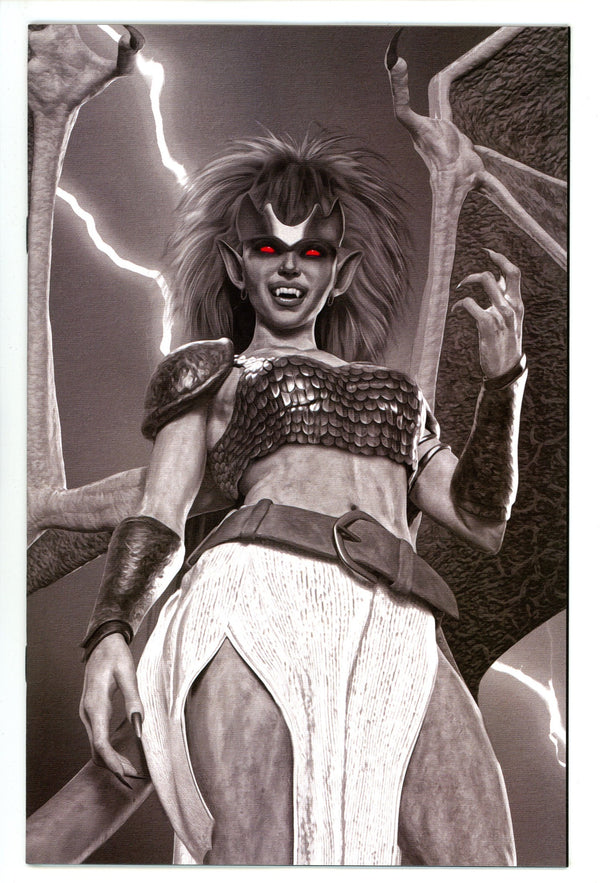 Gargoyles Demona 1 Spears B&W Virgin Incentive Variant NM+ (2025)