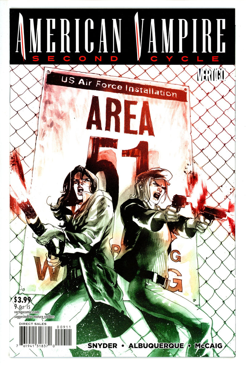 American Vampire: Second Cycle 9 High Grade (2015) 