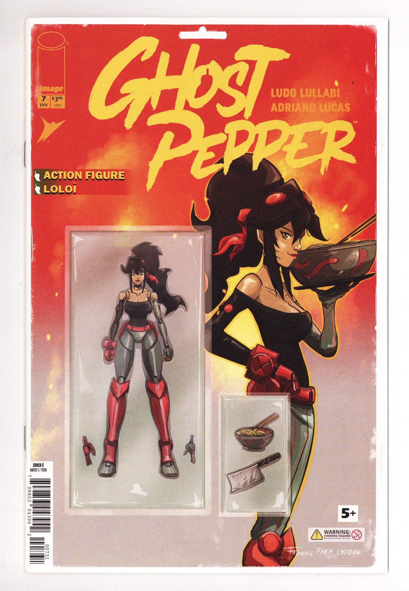 Ghost Pepper  7 Chuong  Action Figure Incentive NM-  (2026)