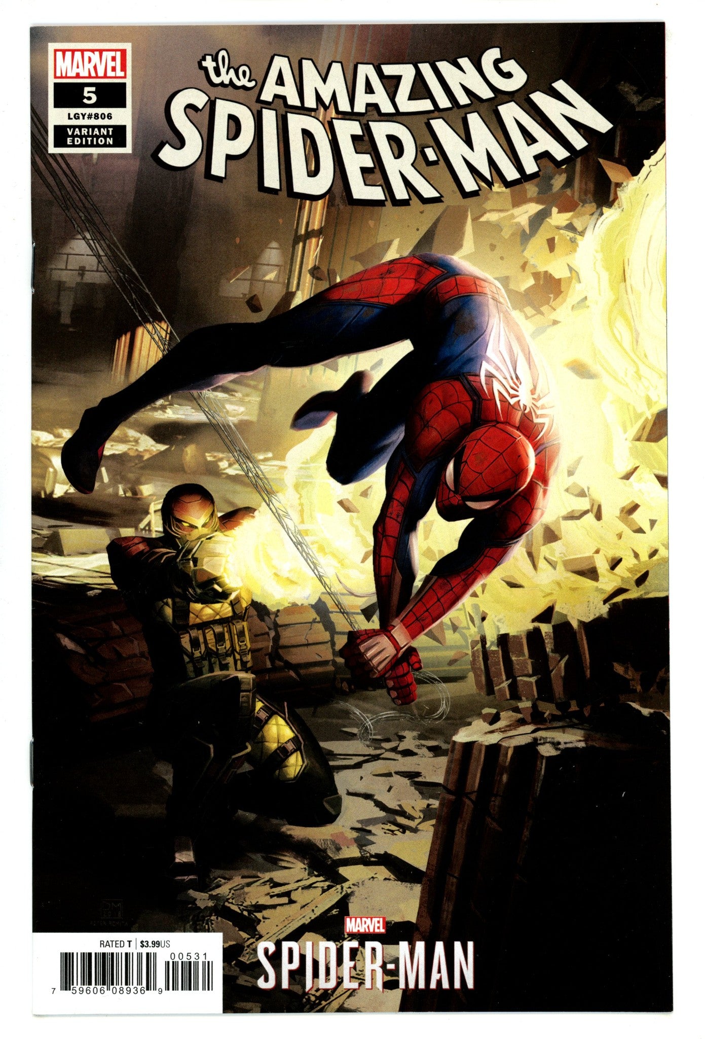 Amazing Spider-Man Vol 5 5 (806) High Grade (2018) Mandryk Incentive Variant 
