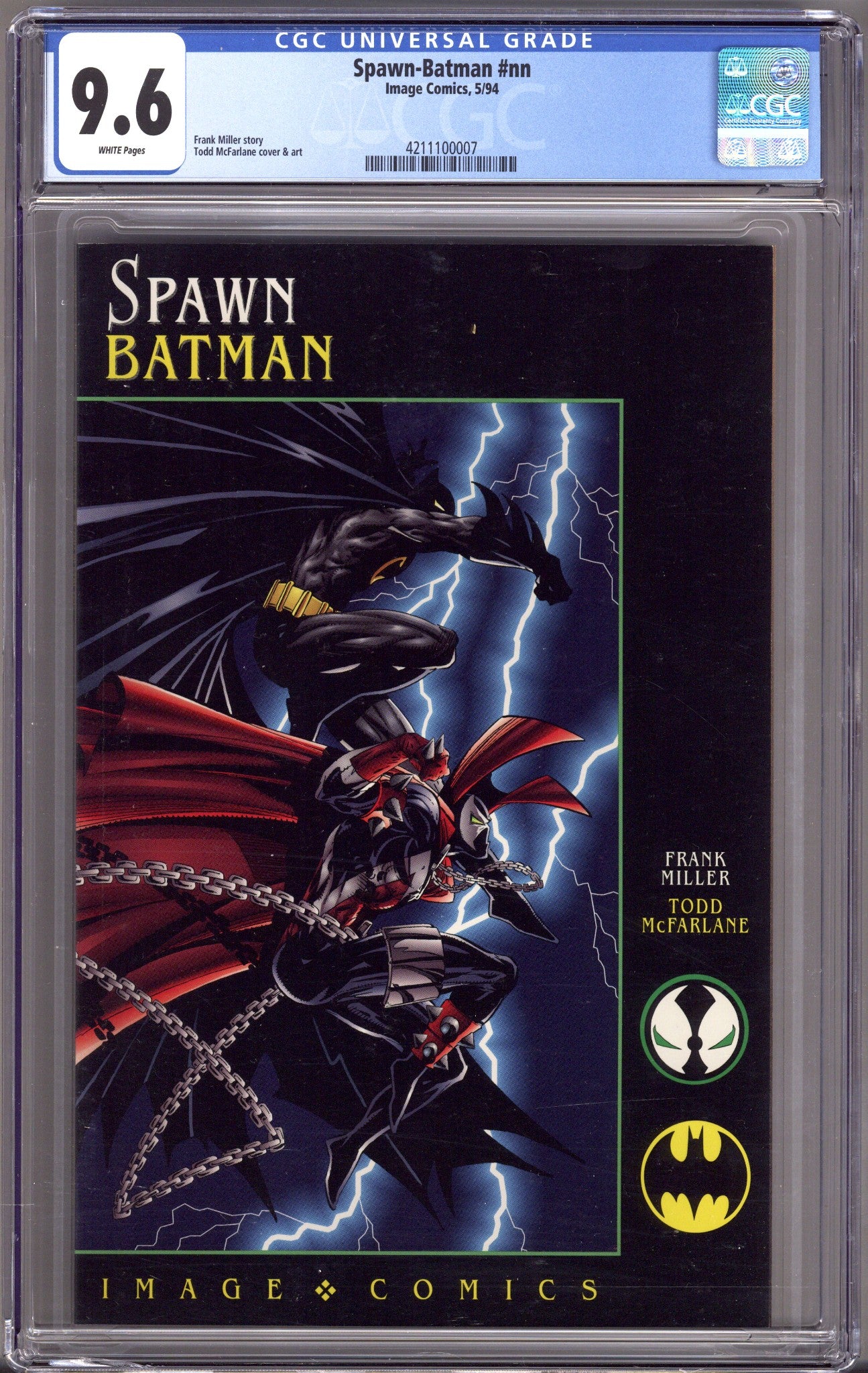 Spawn-Batman   [nn] CGC 9.6 (NM+)   (1994)        
