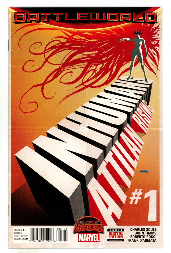 Inhumans Attilan Rising 1 High Grade (2015)