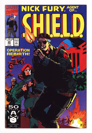 Nick Fury, Agent of S.H.I.E.L.D. Vol 4 20 High Grade (1991)