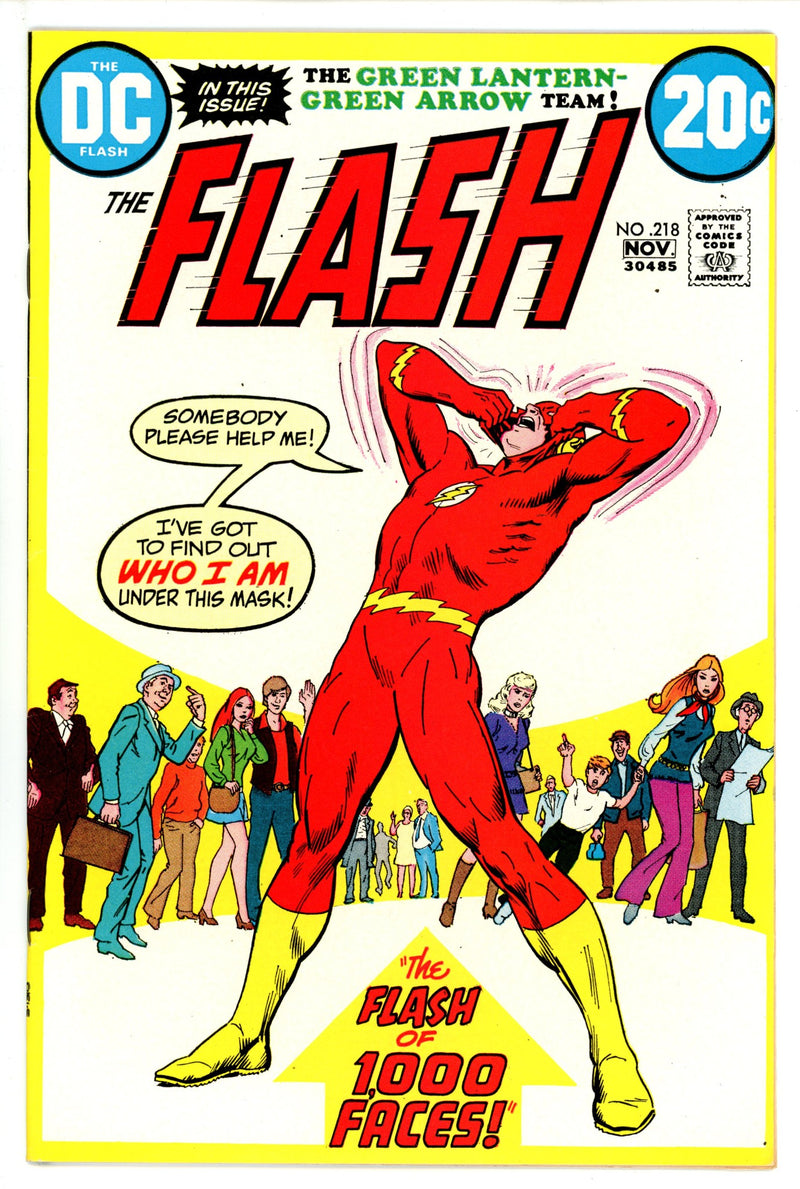 The Flash Vol 1 218 VF/NM (9.0) (1972) 