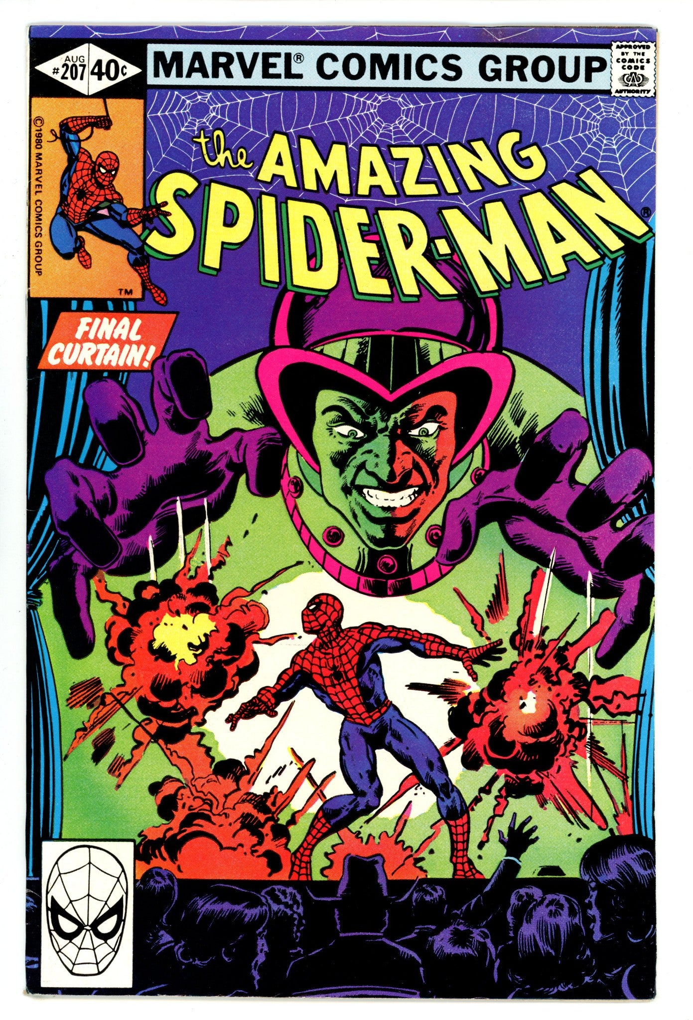 The Amazing Spider-Man Vol 1 207 VF (8.0) (1980) 