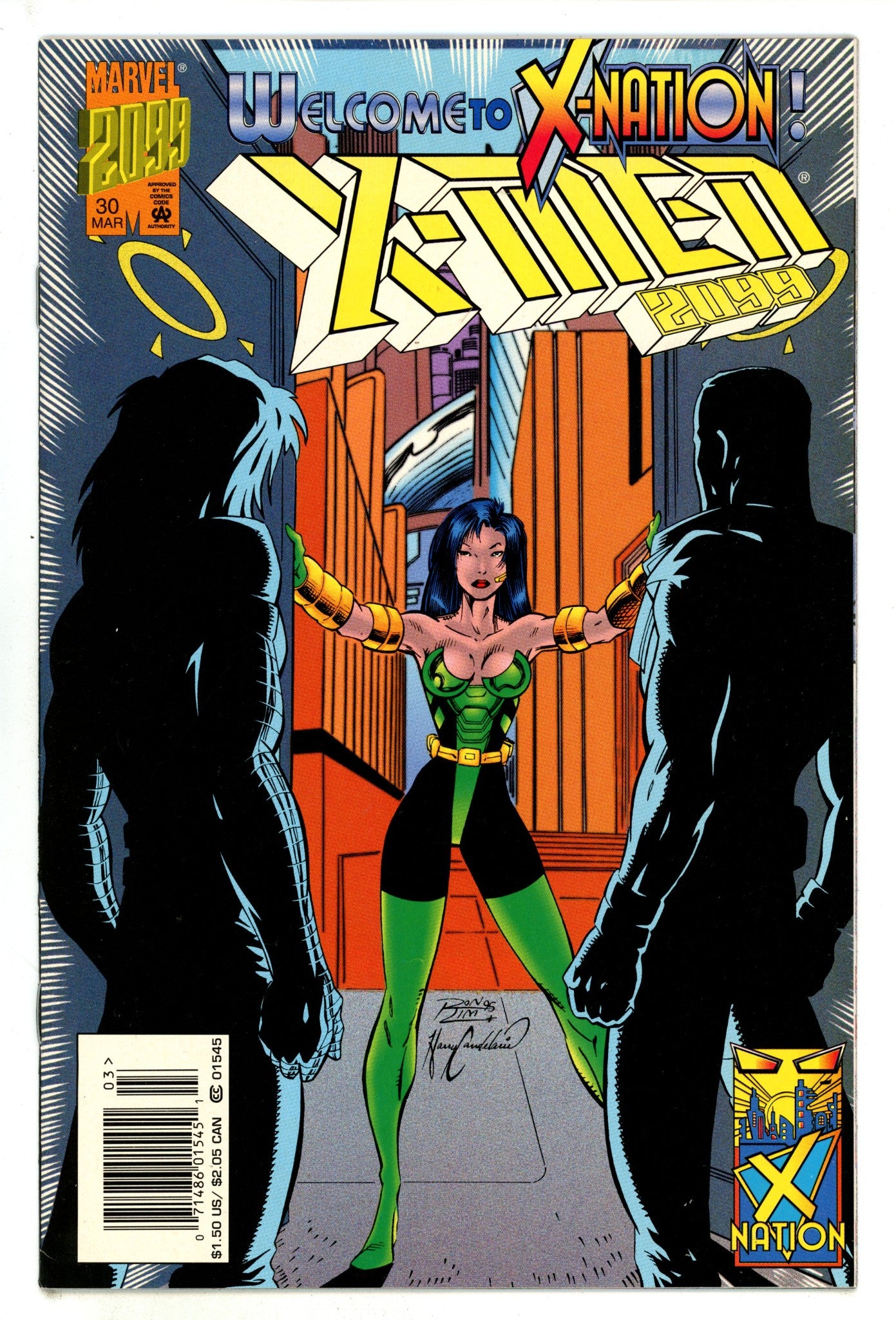 X-Men 2099 30 High Grade (1996) Newsstand 