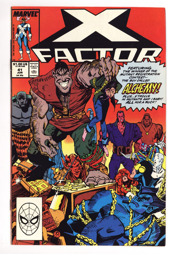 X-Factor Vol 1 41 Mid Grade (1989)