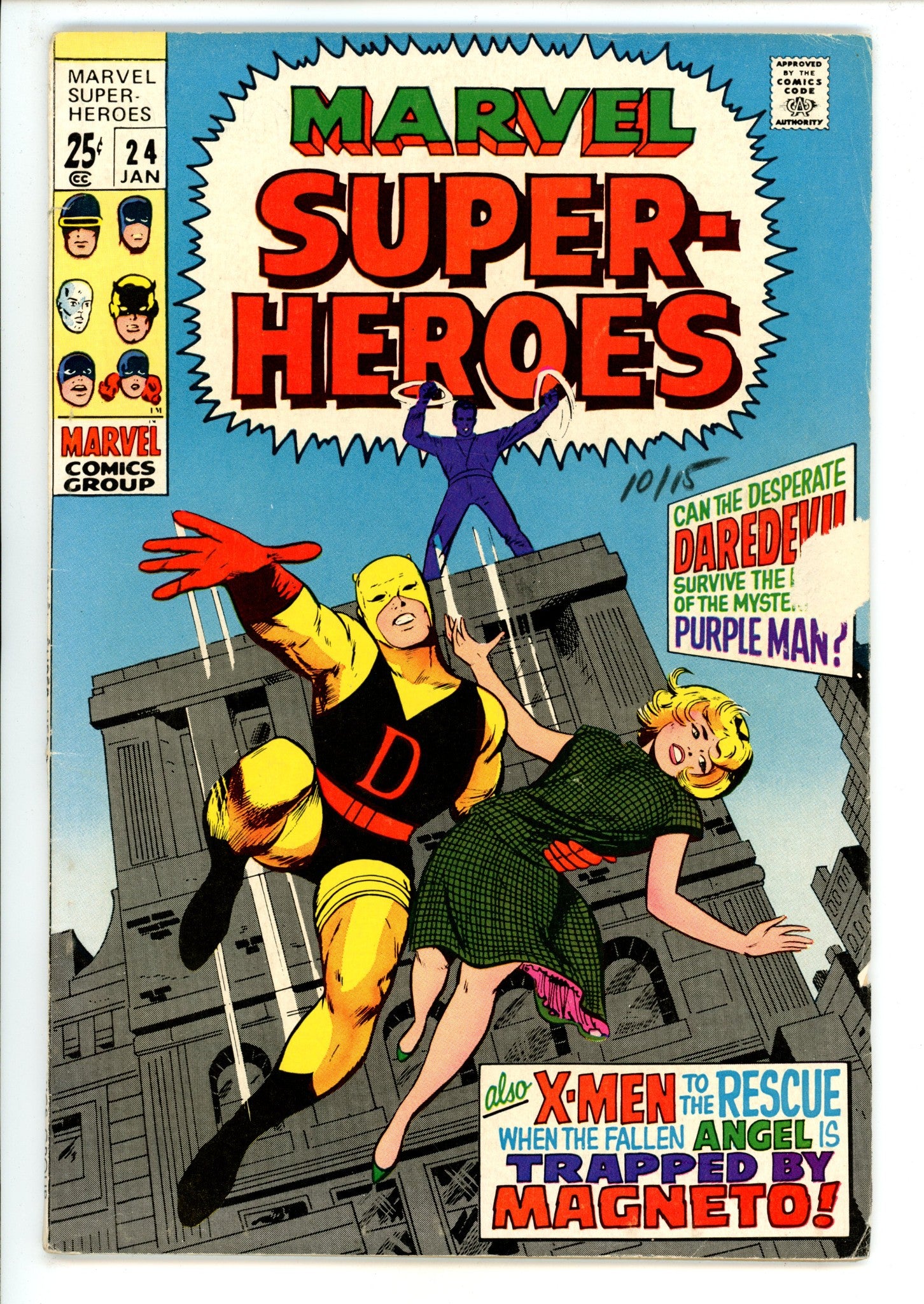 Marvel Super-Heroes Vol 1 24 VG/FN (5.0) (1970) 