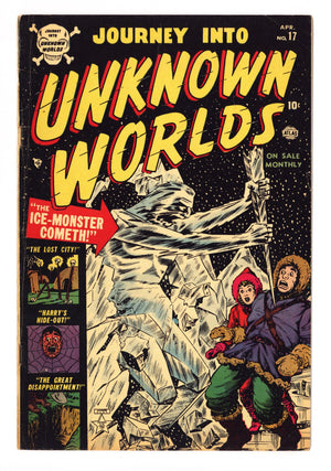 Journey into Unknown Worlds Vol 1 17 FN (6.0) (1953)