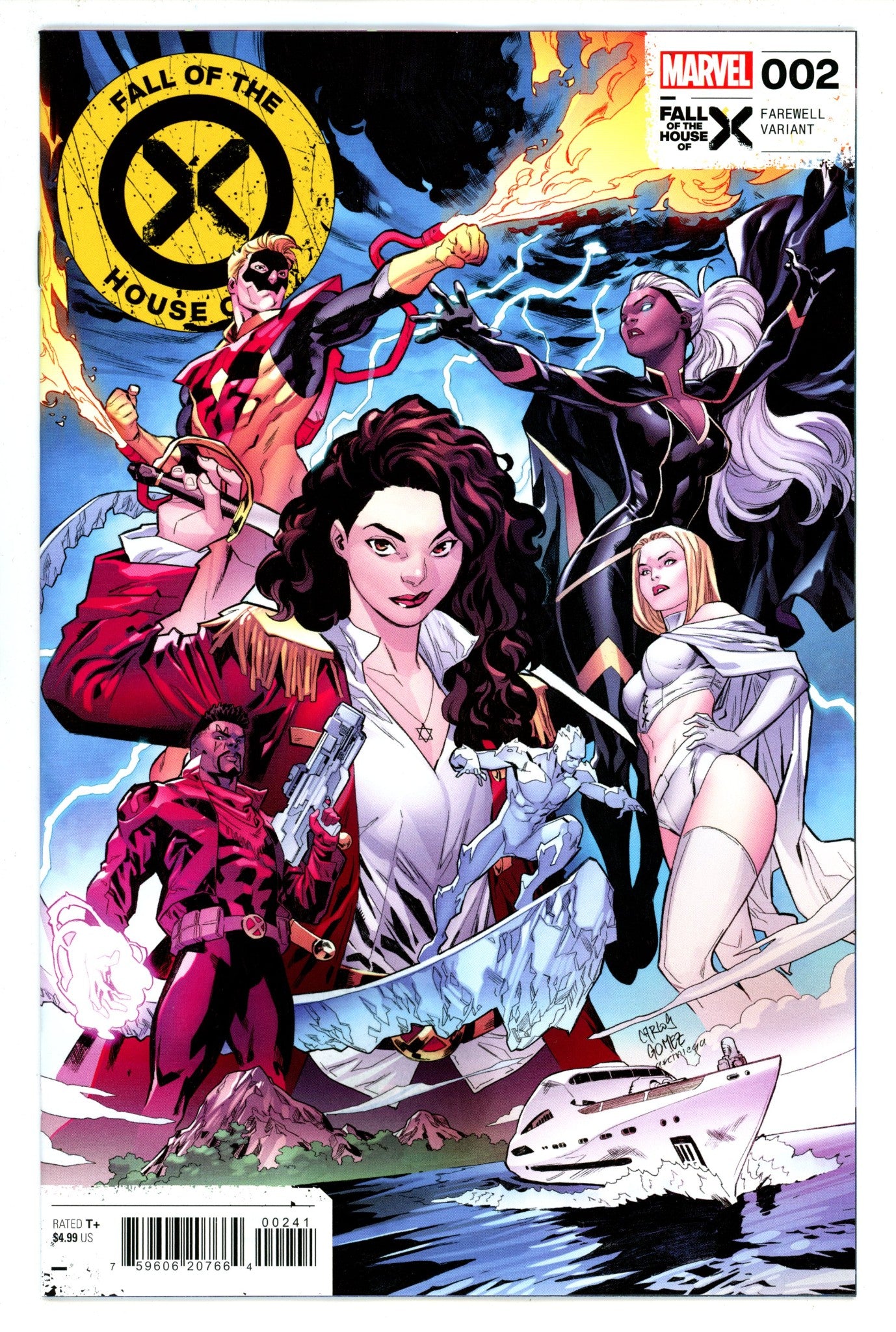 Fall Of The House Of X 2 G├│mez Variant (2024)