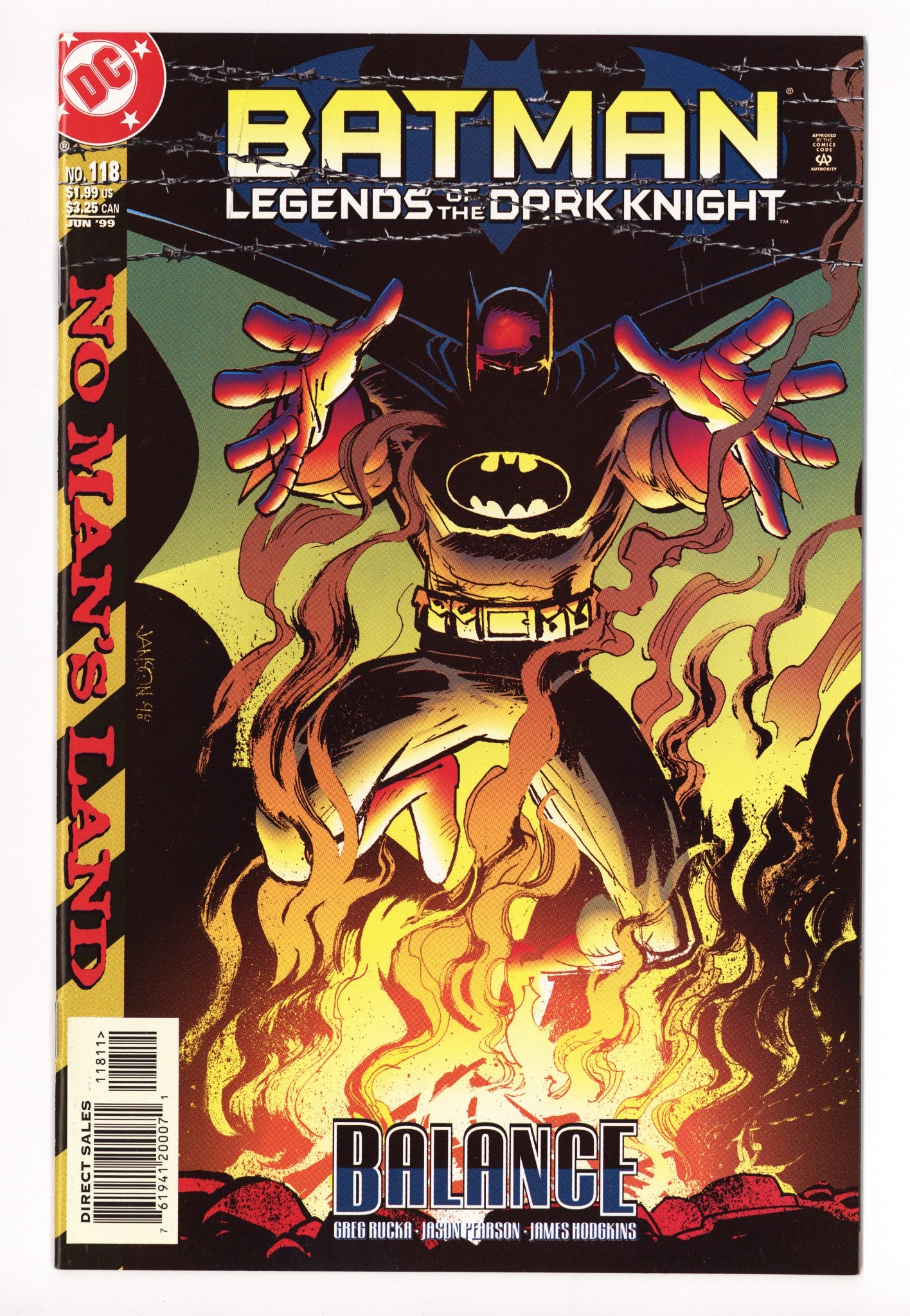 Batman: Legends of the Dark Knight 118 High Grade (1999) 