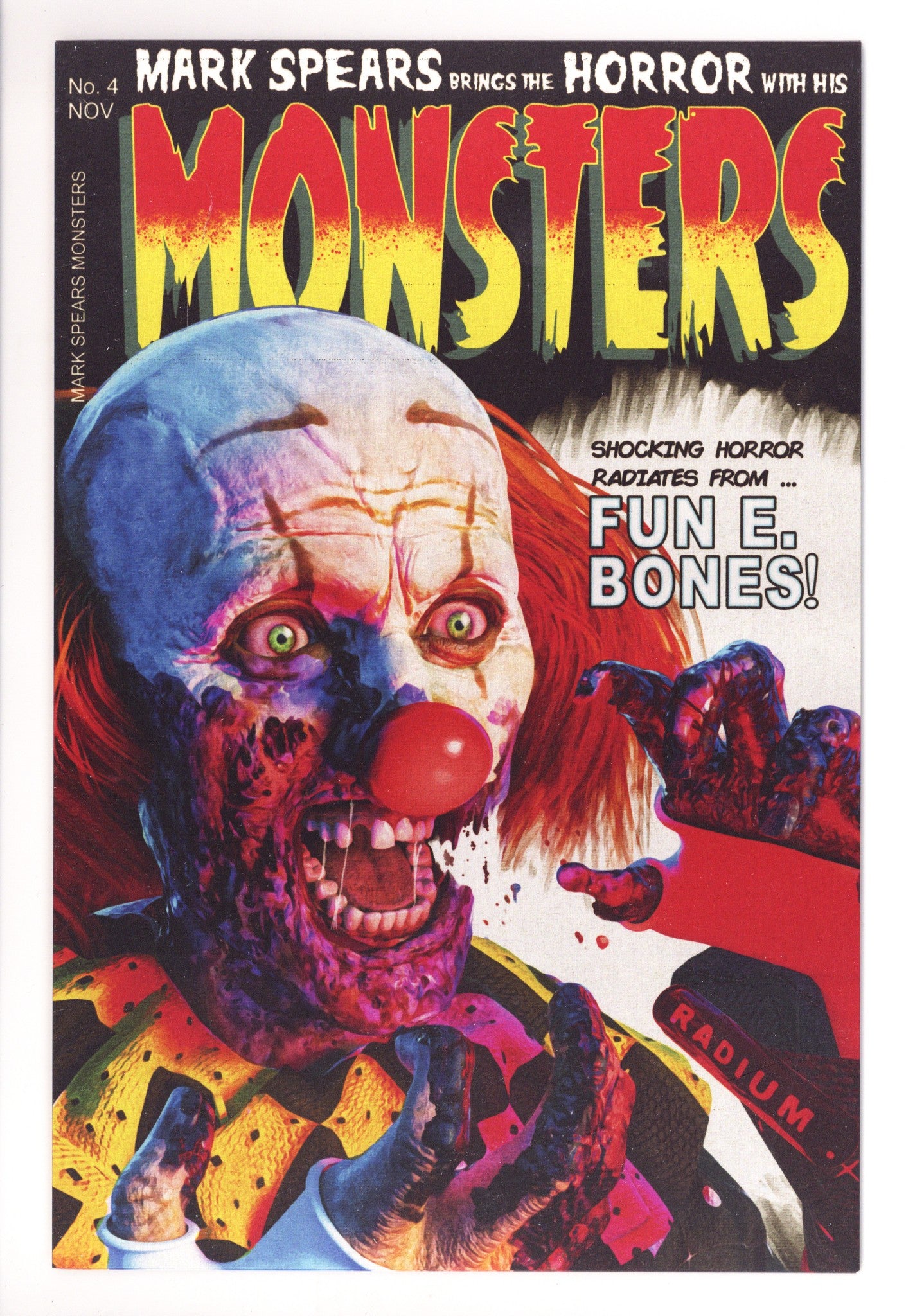 Mark Spears Monsters 4 2nd Print Metal Incentive NM (2025)