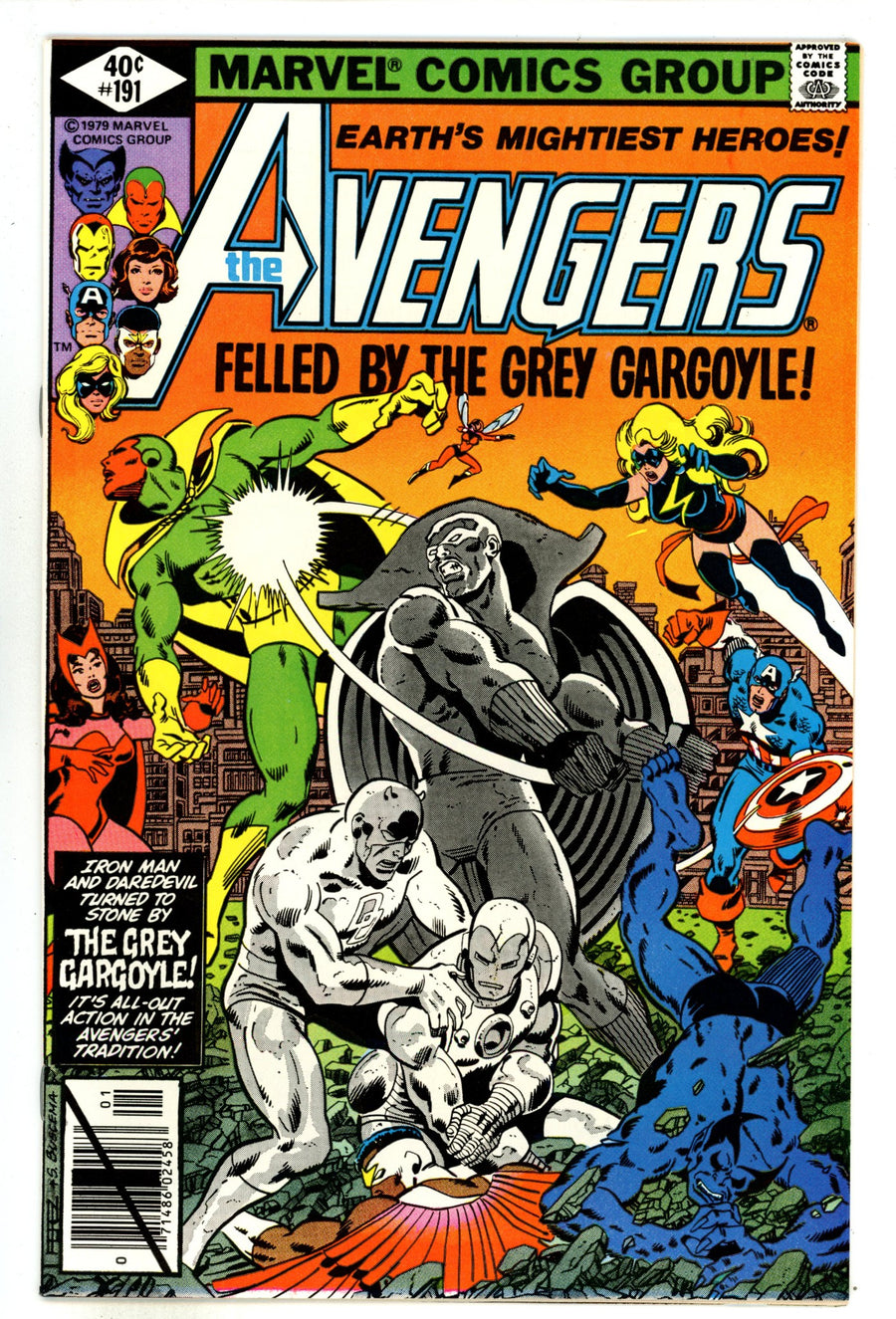The Avengers Vol 1 191  NM- (9.2)   (1980)        